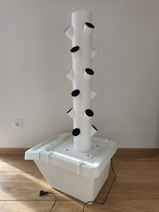 Hydroponik Tower GrowTower 37 – vertikales Anbausystem ohne Erde